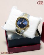 POEDAGAR 825 Men's Stainless Steel Quartz Watches Waterproof Minimalist Gold Band Luminous Calendar Week Simple Square Fashion - Image 3