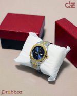 POEDAGAR 825 Men's Stainless Steel Quartz Watches Waterproof Minimalist Gold Band Luminous Calendar Week Simple Square Fashion - Image 4