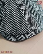 Heritage Herringbone Newsboy Cap – The Classic "Peaky" Style - Image 3