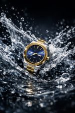 POEDAGAR 825 Men's Stainless Steel Quartz Watches Waterproof Minimalist Gold Band Luminous Calendar Week Simple Square Fashion