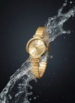 Curren Blanche 9081 – Elegant Gold Jewelry Watch for Women