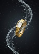 Shengke (SK) K0115 Luxury Rectangle Watch – Vintage Gold Edition